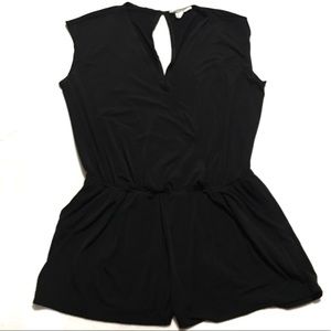 BCBGeneration Black Romper Size Medium